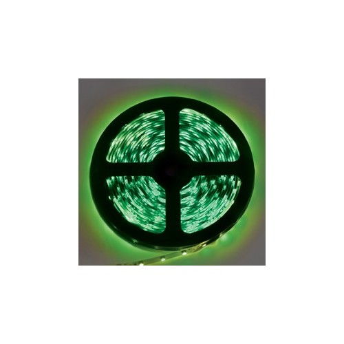 Лента светодиодная Ecola LED strip STD 14.4W/m 24V IP20 10mm 60Led/m на катушке 5м green зеленая /S2DG14ESB/