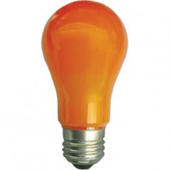 Лампа светодиодная Ecola classic LED color  8,0W A55 220V E27 Orange Оранжевая 360° (композит) 108x55 [K7CY80ELY]