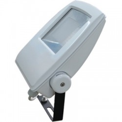 Прожектор светодиодный Ecola Projector LED 16W 220V 2800K IP65 Серебристо-серый 198x148*52