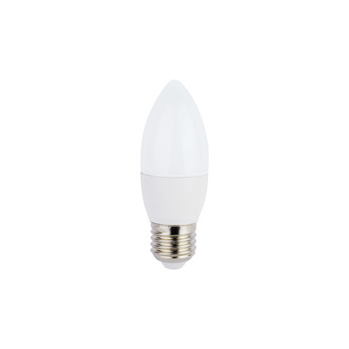 Лампа светодиодная Ecola candle LED 7,0W 220V E27 2700K 525Лм свеча (композит) 103x37 C7LW70ELC   фото 1