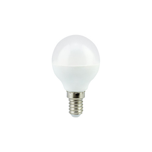 Лампа светодиодная Ecola globe LED 8,0W G45 220V E14 2700K шар (композит) 78x45  [K4GW80ELC]