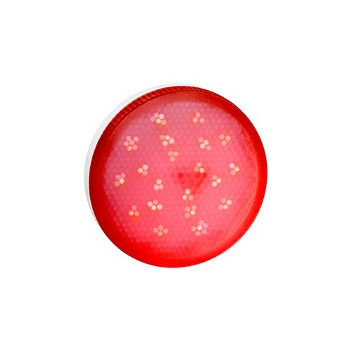 Лампа светодиодная Ecola GX53 LED color 8,0W Tablet 220V Red красный матовое стекло (композит) 28x74 /T5TR80ELC/