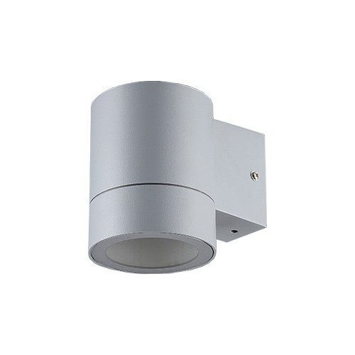 Светильник накладной Ecola GX53 LED 8003A IP65 прозрачный Цилиндр металл. 1*GX53 серый матовый 114x140x90 /FG53C1ECH/  