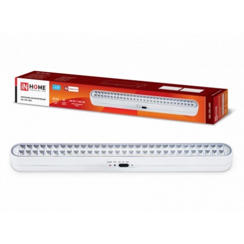 Светильник светодиодный аварийный СБА 1094-60DC 60LED 2.2Ah lithium battery DC IN HOME фото 1