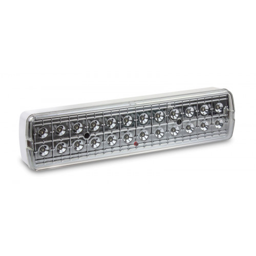 Светильник светодиодный аварийный СБА 8032С 24LED с наклейкой 