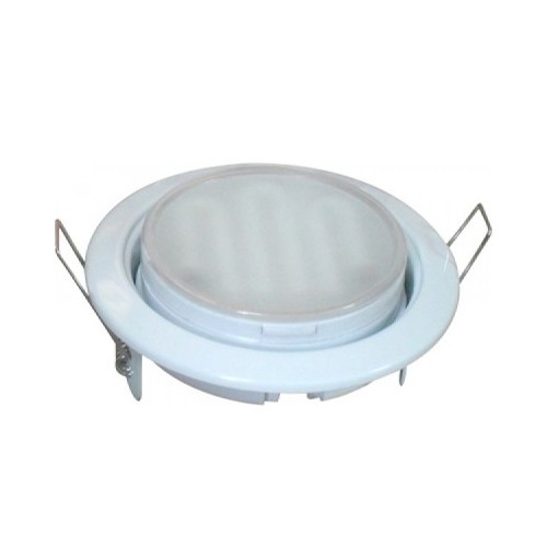 Светильник встраиваемый Ecola GX53 H4 Downlight without reflector_white белый 38x106 - 10 pack (кd102) /FW5310ECB/