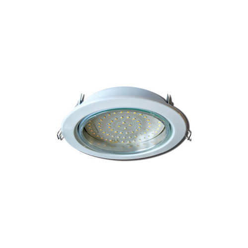 Светильник встраиваемый Ecola GX70-H5 без рефл. белый 53x151 (кd135) /FW70H5ECB/ фото 2