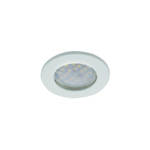 Светильник встраиваемый Ecola Light MR16 DL90 GU5.3 плоский белый 30x80 2pack (кd74) /FW1621EFY/ фото 2