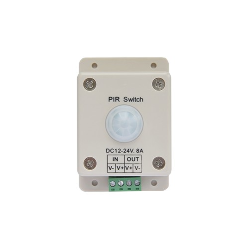 Выключатель Ecola LED IR Motion Sensor 8A 96W 12V (192W 24V) с инфракрасным датчиком движения /PIR096ESB/