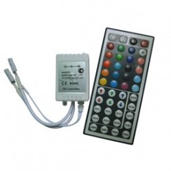 Контроллер Ecola LED strip RGB IR controller 12A 144W 12V (288W 24V)  с большим инфракрасным пультом управления /CRL144ESB/
