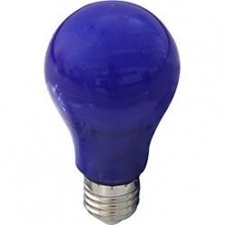Лампа Ecola classic  LED color 12,0W A60 220V E27 Blue Синяя 360° (композит) 110x60  