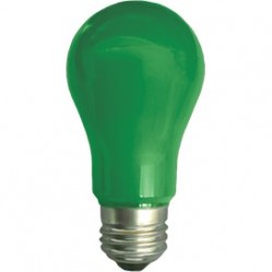 Лампа светодиодная Ecola classic LED color  8,0W A55 220V E27 Green Зеленая 360° (композит) 108x55