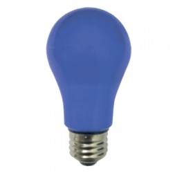 Лампа светодиодная Ecola classic LED Сolor 8,0W A55 220V E27 Blue Синяя 360°(композит)