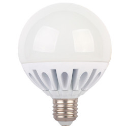 Лампа светодиодная Ecola globe   LED Premium 20,0W G95 220V E27 2700K 320° шар (ребристый алюм. радиатор) 130x95 (K7LW20ELC)