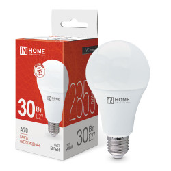 Лампа светодиодная LED-A70-VC 30Вт 230В Е27 4000К 2850Лм IN HOME