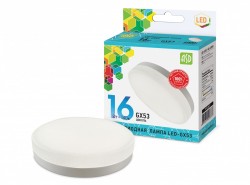Лампа светодиодная LED-GX53-standard 16Вт 230В  4000К 1440Лм ASD