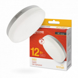 Лампа светодиодная LED-GX53-VC 12Вт 230В 3000К 1140Лм IN HOME
