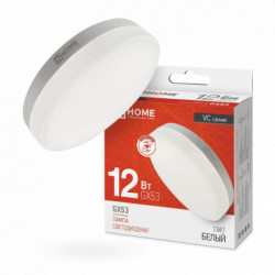 Лампа светодиодная LED-GX53-VC 12Вт 230В 4000К 1140Лм IN HOME