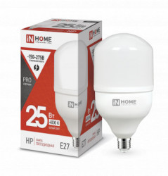 Лампа светодиодная LED-HP-PRO 25Вт 230В E27 4000К 2380Лм IN HOME