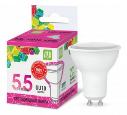 Лампа светодиодная LED-JCDRC-standard 5.5Вт 230В GU10 6500К 495Лм ASD