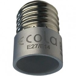 Переходник Ecola base с цоколя E27 на E14 серебряный /A7T14SEAY/