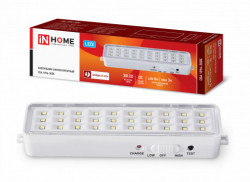 Светильник светодиодный аварийный СБА 1096-30DC 30LED 600mAh lithium battery DC IN HOME