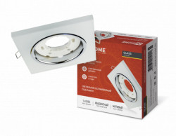 Светильник встраиваемый GX53R-glass SMT под лампу GX53 КВАДРАТ СТЕКЛО 230B матовый IN HOME