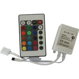 Контроллер Ecola LED strip RGB IR controller 12A 144W 12V (288W 24V) с инфракрасным пультом управления /CRS144ESB/ фото 2