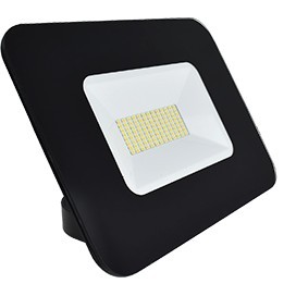 Прожектор светодиодный Ecola Projector LED 50,0W 220V 6000K IP65 тонкий черный 234x174x44 /JPBD50ELB/ фото 1